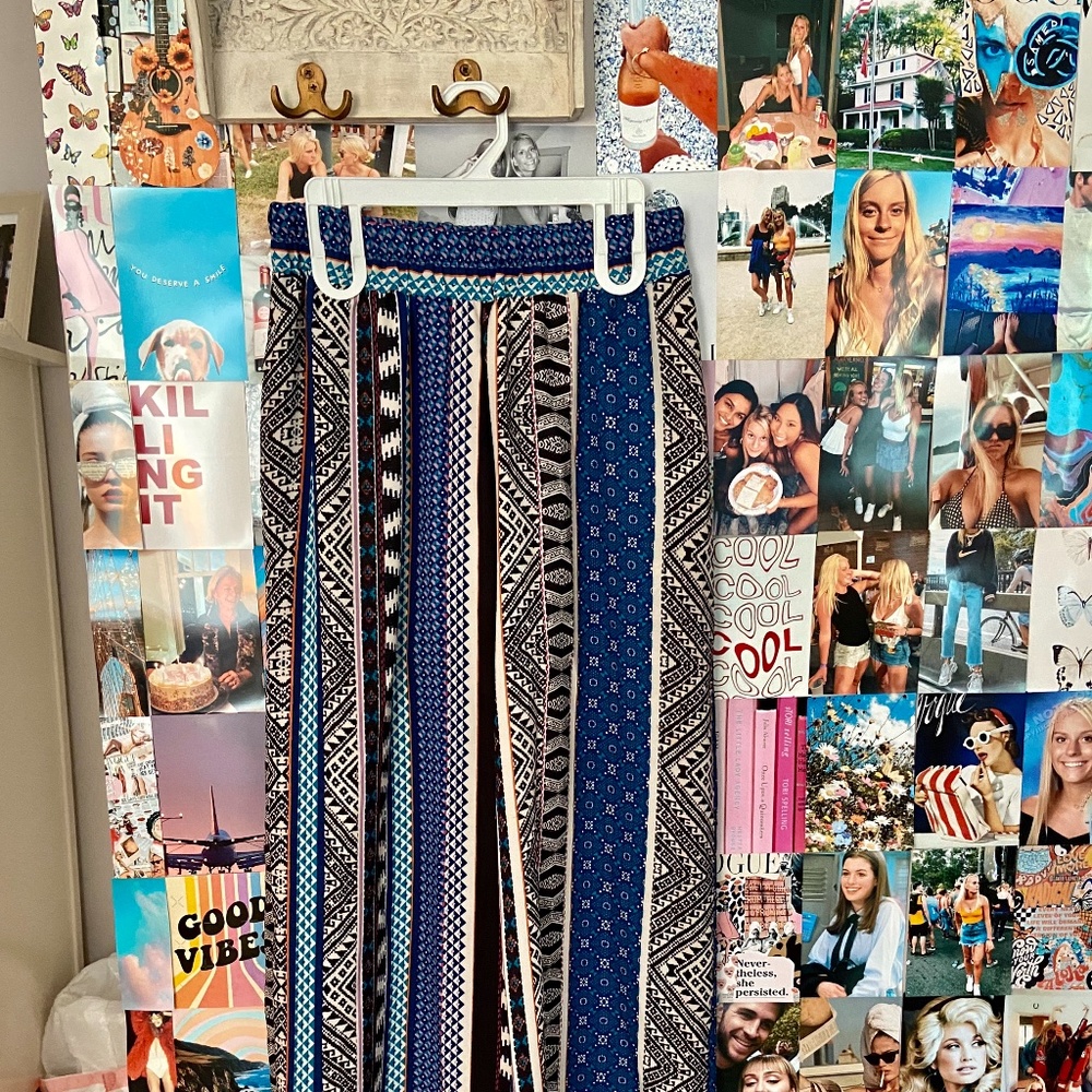 Francesca's Tribal Print Pant